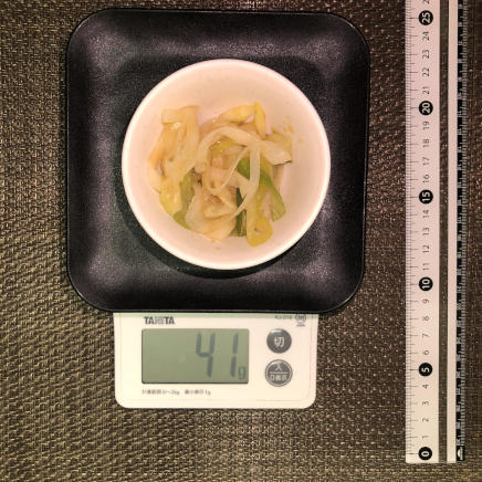 小鉢1杯41gのねぎぬた