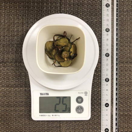 深型小鉢1皿分のきゅうりの佃煮