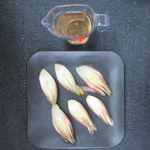 みょうがの甘酢漬けの材料