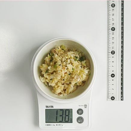 茶碗1杯分のにんにくチャーハン