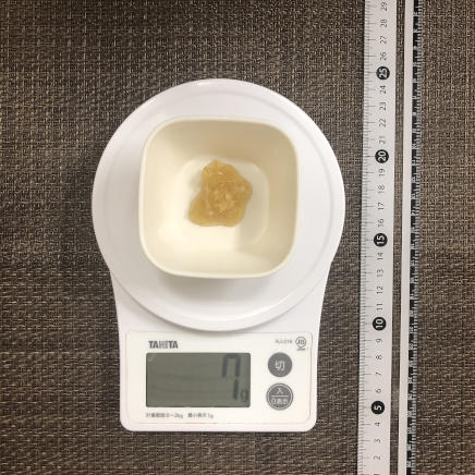 7g分の生姜ジャム