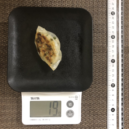 1個分のしそ餃子