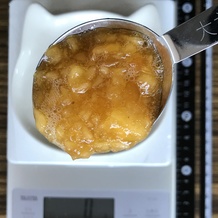 柿ジャム大さじ一杯