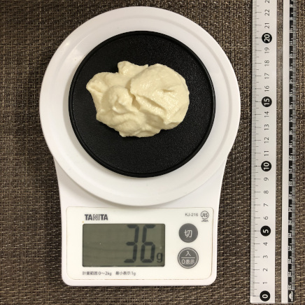 大さじ3杯分の豆腐マヨネーズ