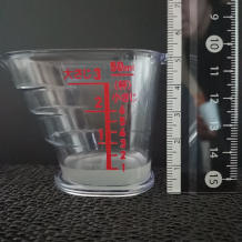 横から見た(小匙1)5gのレモン汁