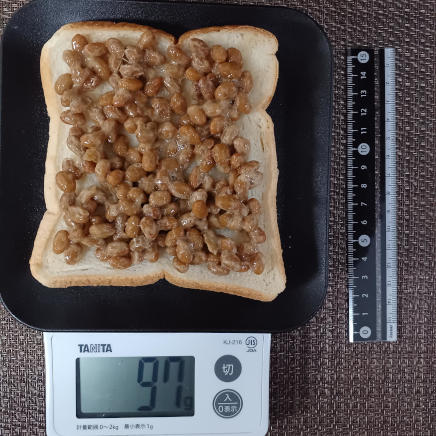 納豆トースト 97g