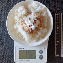 ラードご飯 192g