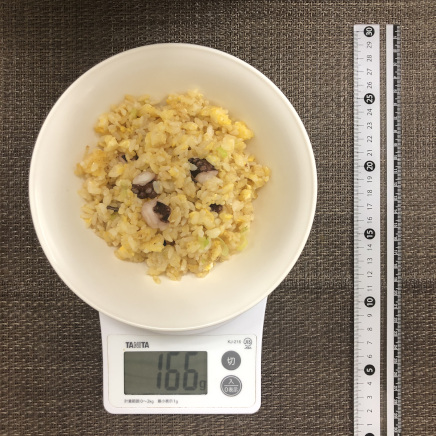 中皿1/2杯分のタコチャーハン166g