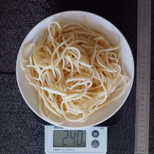 茹でスパゲッティ 240g
