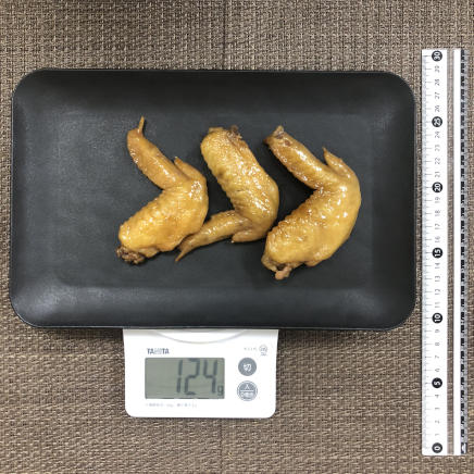 3本分の鶏手羽の甘辛煮