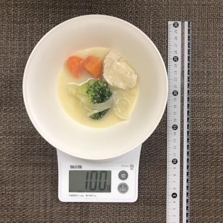 100g分の豆乳シチュー