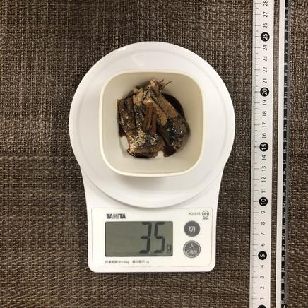 小鉢1杯分のさんまの煮付け