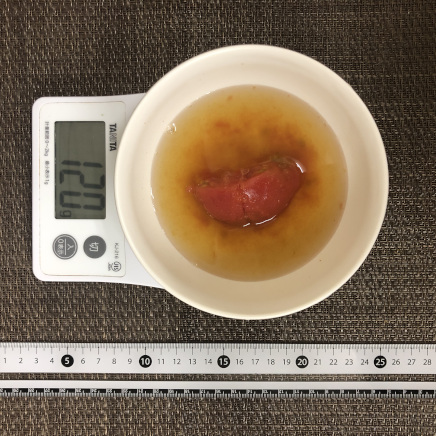 小皿約1/2個分のおでんトマト