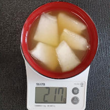 冬瓜の味噌汁 6