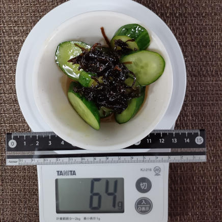 きゅうり塩昆布 64g