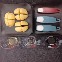 じゃがいもの照り焼きの材料