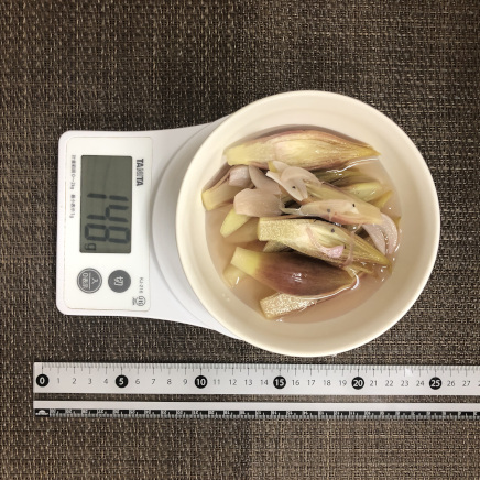 小皿1杯分のみょうがのピクルス