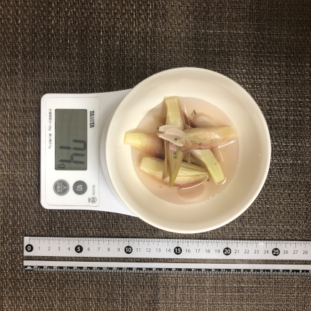 小皿約1/2杯分のみょうがのピクルス