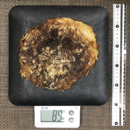 1枚・1人前のじゃがいもガレット