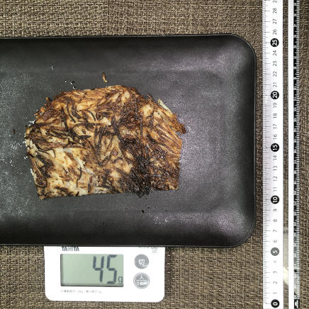 1/2枚のじゃがいもガレット