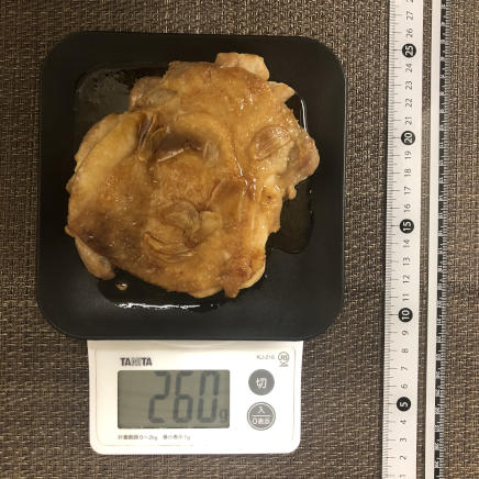 中皿1皿・1人前のガーリックチキン