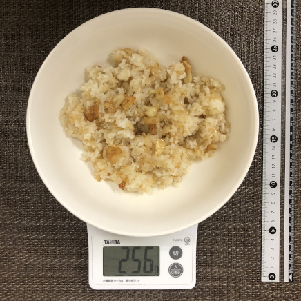 大皿1杯・1人前のガーリックバターライス