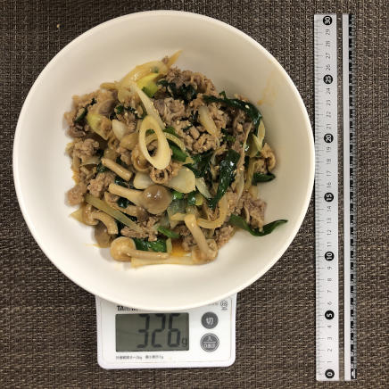 大皿1皿・1人前のプルコギ