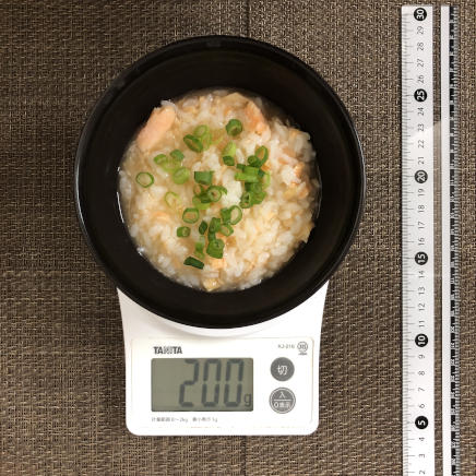 茶碗1杯分の鮭粥