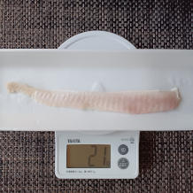 ヒラメの刺身 3