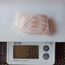 ヒラメの刺身 4