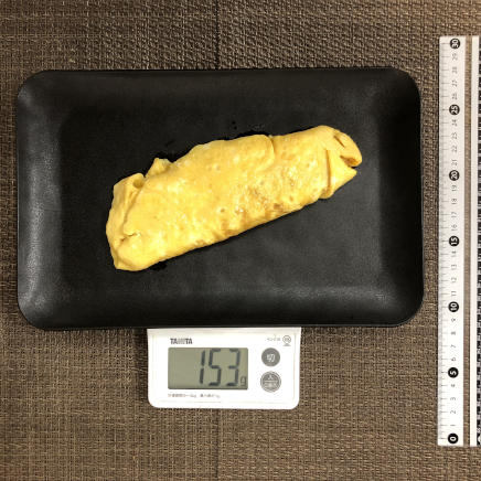 大皿1皿・1人前の納豆オムレツ