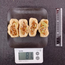 焼く前の納豆油揚げ 81g