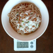 納豆とろろそば 6