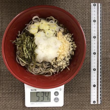 丼1杯・1人前のおろしそば