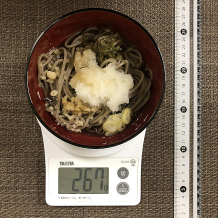 半人前のおろしそば