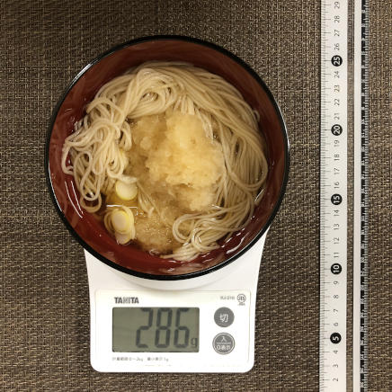 半人前のおろしそうめん