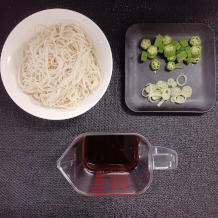 オクラそうめんの材料