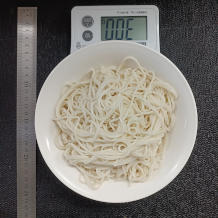 茹でた素麺 300g