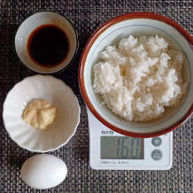 卵かけご飯マヨネーズ 1