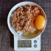 納豆卵かけご飯 3