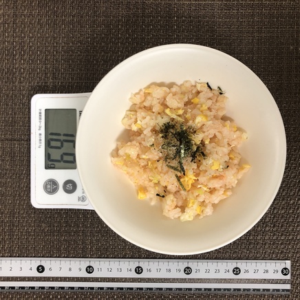 半人前のたらこチャーハン