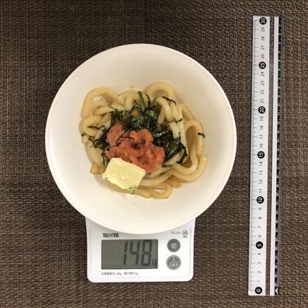 半人前の明太子バターうどん