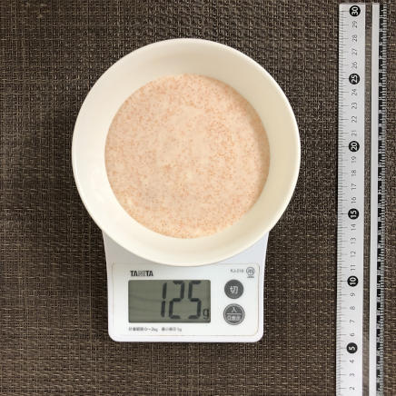 1人前・小皿1皿分の明太子クリーム