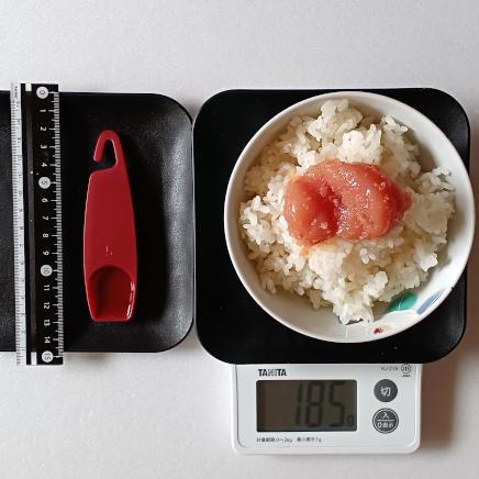 茶碗1膳分の明太子ご飯と相性の良い胡麻油12g