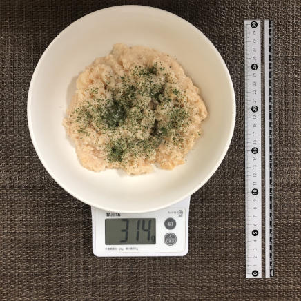 大皿1皿・1人前の明太子リゾット