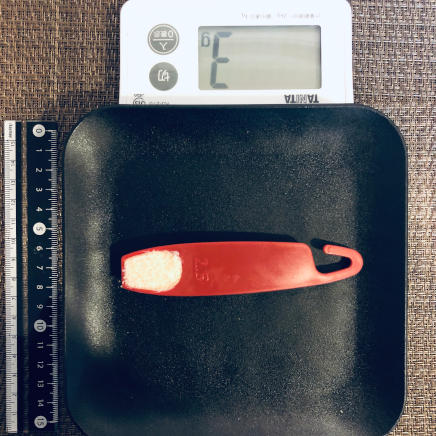 小さじ1/2杯の明太子クリームチーズ 3g