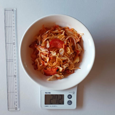 1人前272gのきむちやきそば