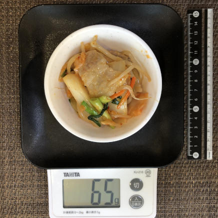 小鉢1杯の豚キムチマヨネーズ 65g