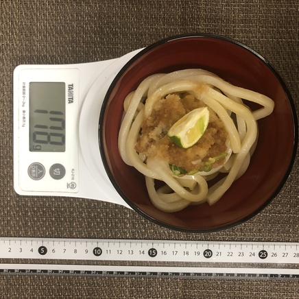 小丼1杯分のおろし醤油うどん