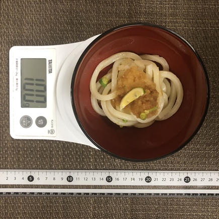 100g分のおろし醤油うどん
